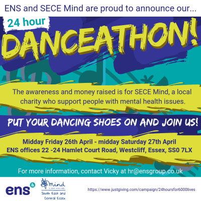 ENS’ Epic 24 hour DANCEATHON for mental health awareness