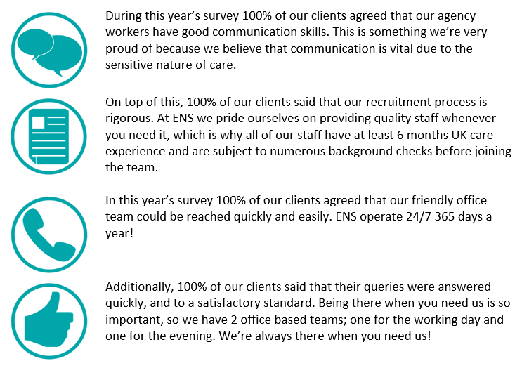 client feedback recruitment table